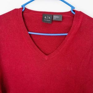 Armani Exchange Sweater (Maroon - Size M)